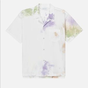 John Elliott Balboa Ink Bloom Bowling shirt